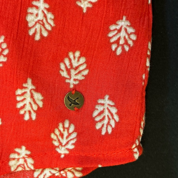 Eddie Bauer Red Patterned Tank Top - Picture 6 of 6